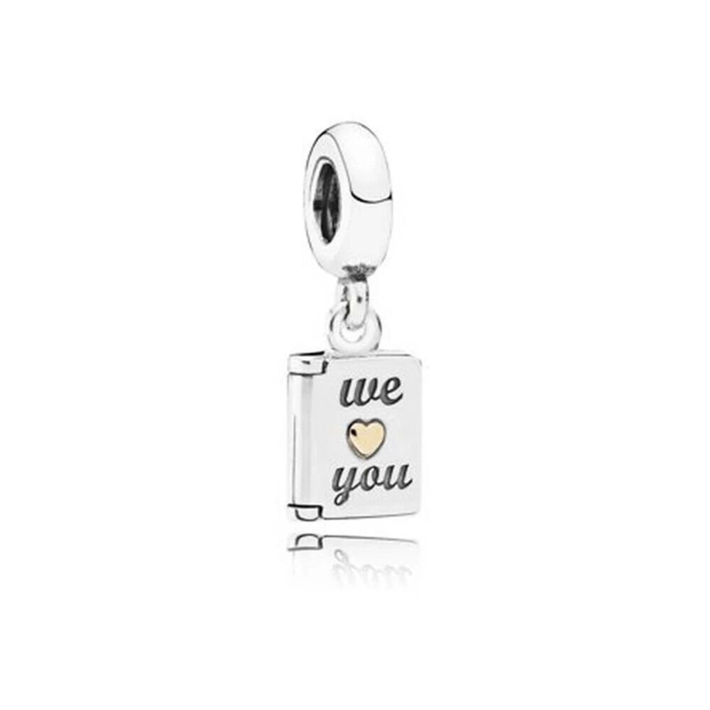 AUTHENTIC Pandora "We Love You" Charm - PANDORA Item No. 791532